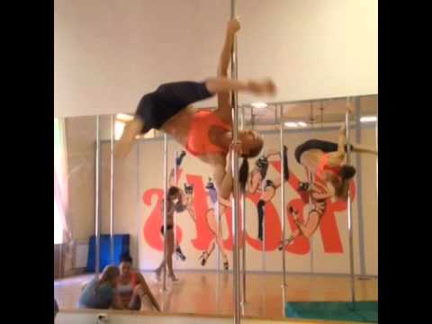 Kristina Dumanskaya - Pole tricks compilation