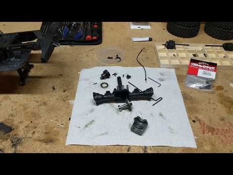 Traxxas TRX4 making diff change from locking to unlocking  to locked diff system
