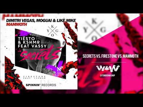 Secrets vs. Firestone vs. Mammoth (W&W Extended Mashup)