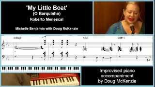'My Little Boat' - with Michelle Benjamin - jazz piano tutorial.