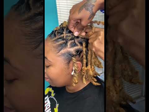 How to: barrel twists on locs #locjourney #locs #dreadlocks #locstyles