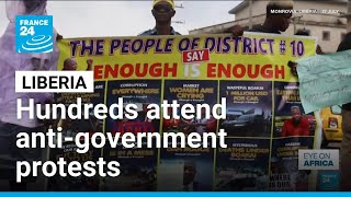 Liberia: Hundreds rally in Monrovia to protest against Boakai's government • FRA