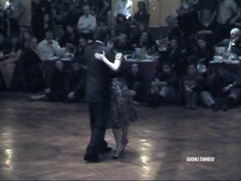  Kyoko Yamao  and  Hiroshi Yamao  are  dancing  to  the  tango  "  Esta Noche De Luna  "