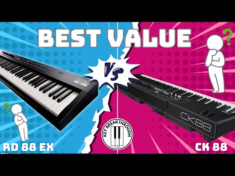 Roland RD88 EX VS Yamaha CK88 // Best Budget Stage Piano // Keyboard Comparison