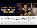 Learn to Play the Succession Theme Song on Guitar - Tutorial