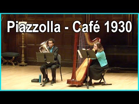 Piazzolla - Cafe 1930 - Euphonium and Harp Arrangement