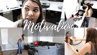 ENTIRE HOUSE PICK UP & CLEAN UP // CLEANING MOTIVATION