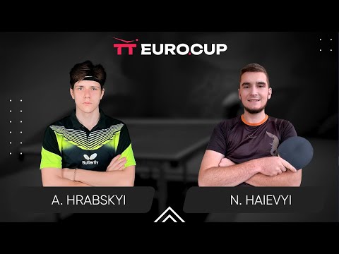 13:40 Andrii Hrabskyi - Nazarii Haievyi 22.10.2023 TT Euro.Cup Ukraine  Master. TABLE 3