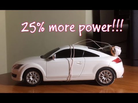 Making cheap RC car go faster