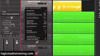 Video thumbnail for Using Groove Tracks in Logic Pro X by Logic Studio Training