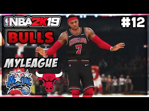 NBA 2K19 CHI Bulls MyLeague Ep 12- CARMELO GETS BUCKETS OFF THE BENCH! Turn Back the clock!