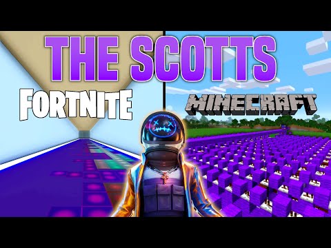 Travis Scott - The Scotts (Fortnite vs Minecraft)