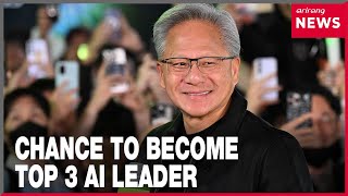 Can S. Korea become top 3 leader in AI with 260,000 NVIDIA GPUs?