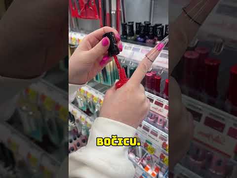 Ova trgovina u Miamiju dopušta da isprobaš lak prije kupnje 💅 #nails #manikura