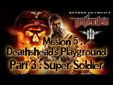 Return to Castle Wolfenstein walkthrough - mission 5 part 3 - no commentary - HD 1080p 60fps
