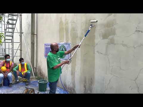 Training on using Graco Jetroller accessory attached to a Graco 390 Airless Sprayer