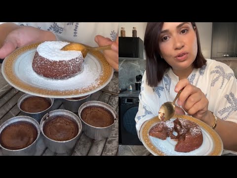 Fondant au chocolat 🍫 فوندون بالشوكولاطة ￼