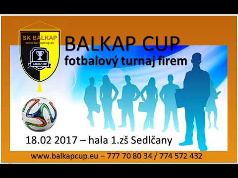 BALKAP CUP FIREM SEDLČANY 18.02.17 - utk. Imaginox - FC Tiskárna Hemala
