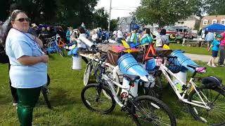 Kinetic Sculpture Race participants