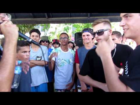 Doa e Blau vs Sanguebom e HDK - 1 fase - 10° Central das Rimas - Joinville - 2017