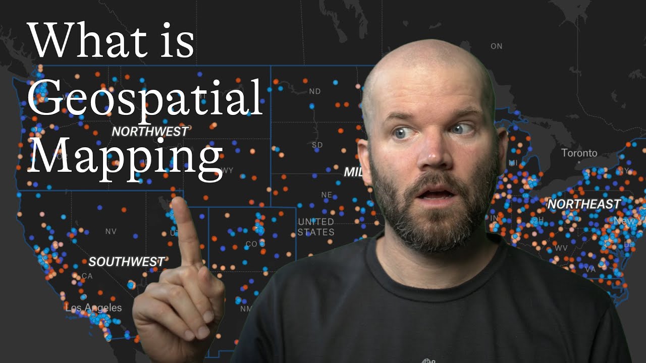 What is geospatial mapping? How GIS, spatial data and visualization work together across industries
