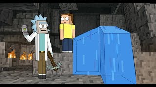 Как в майнкрафте. \ Рик и Морти Rick and Morty