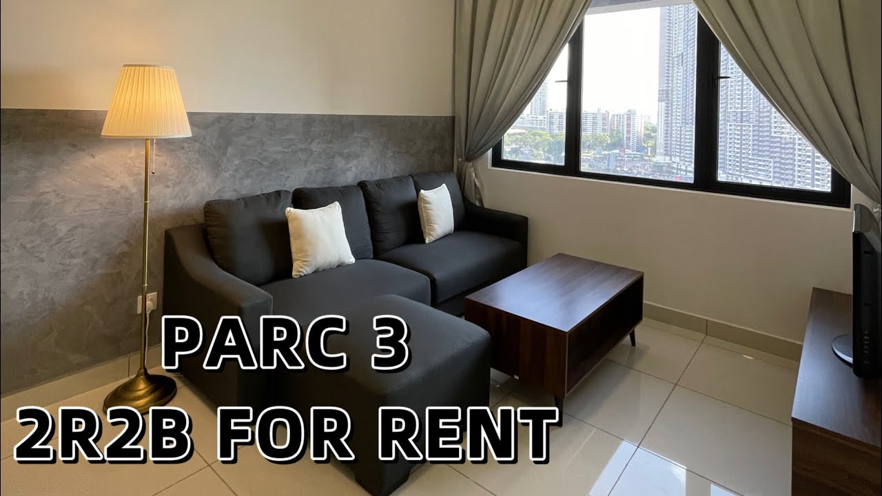PARC 3 Serviced Residence Type B1 2R2B Fully Furnished Unit For Rent Near MRT & LRT Cheras KL South
