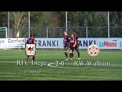22 RFC RFC Liège - RW Walhain 3 0 Résumé