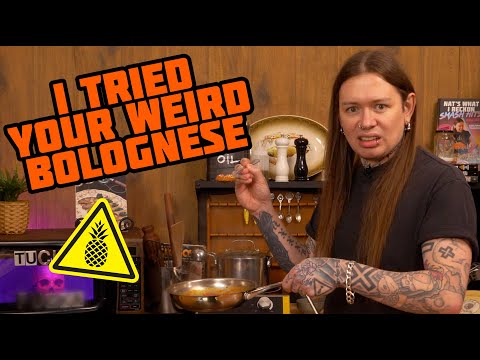 Trying Bolognese Recipes From The Comments Section