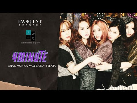 [COVER] Whatca Doin Today by 4MINUTE (EWSQ ENT)