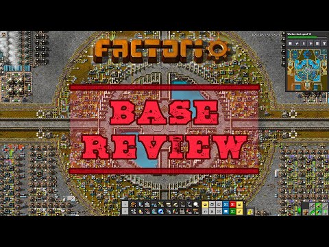 FACTORIO 0.18 | Review of Beautiful Megabase - Episode 56