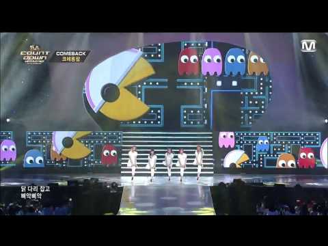 [HD] 140403 Crayon Pop - Uh-ee @ M! Countdown Comeback Stage