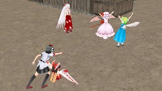【東方MMD】 いや瑠偉無とレミリアは何がしたいんだ?(´・ω・｀；)【MMD紙芝居】