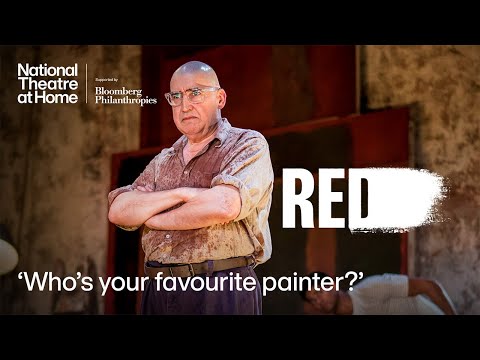 'Who's your favourite painter?' Alfred Molina and Alfred Enoch | Red | National Theatre at Home