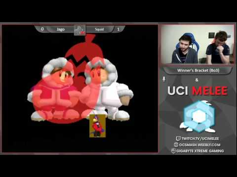 UCI#25 Jago(Icies) vs Squid(Falco)  Super Smash Bros Melee