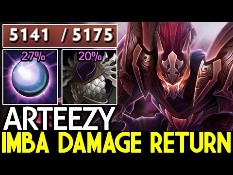 ARTEEZY [Spectre] Imba Damage Return 5k HP Blade Mail Build Dota 2
