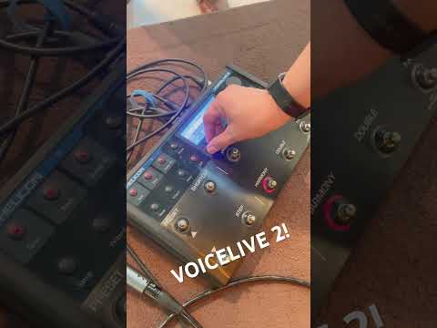Testing this VoiceLive 2 from TC Helicon #music #tchelicon #voicelive #viral