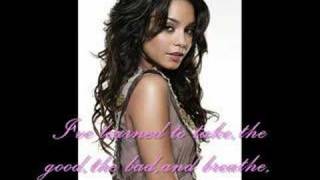 Vanessa Hudgens - Whatever Will Be w/lyrics