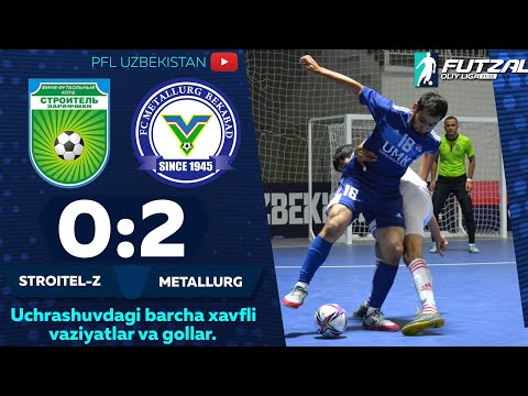 Futzal Oliy liga, 1-tur STROITEL-ZARAFSHON — METALLURG 0:2