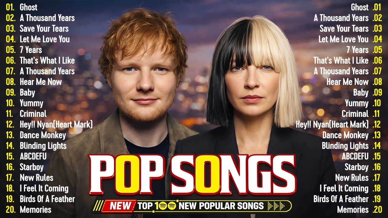 Best Pop Songs 2026 🎶 Billboard & Spotify Playlist – Adele, Ed Sheeran, Lady Gaga