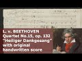 Beethoven Quartet No.15 Op. 132 - 3. "Heiliger Dankgesang"