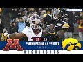 #23 Iowa vs #7 Minnesota Highlights: Iowa hands Minnesota its first loss, 23-19 | CBS Sports HQ