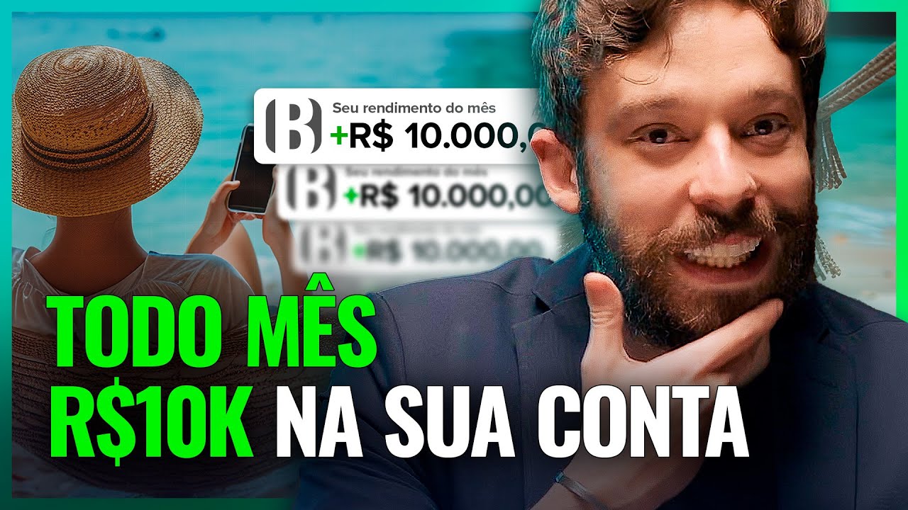 Quanto investir pra ter R$10.000 de RENDA PASSIVA E PARAR DE TRABALHAR? | Na PRÁTICA com cálculos!