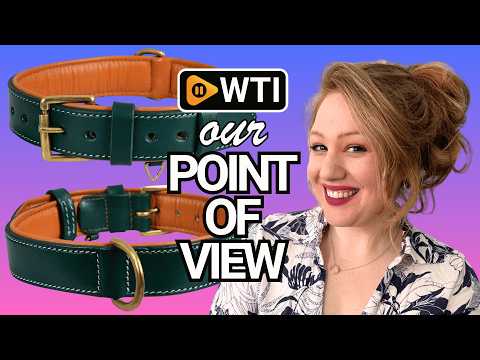 Genuine Leather Dog Collar | Full Grain - WTI product video review