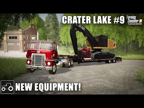 Buying New Equipment & Land - Crater Lake #9 Farming Simulator 19 Timelapse