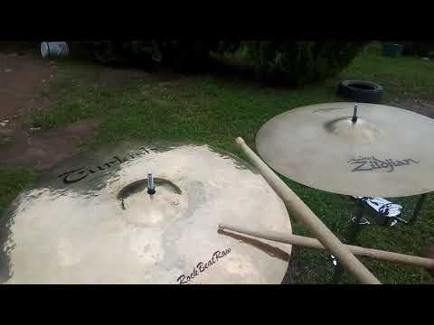 Crash turkish rock beat raw 18" vs crash zildjian avedis medium thin crash 18"