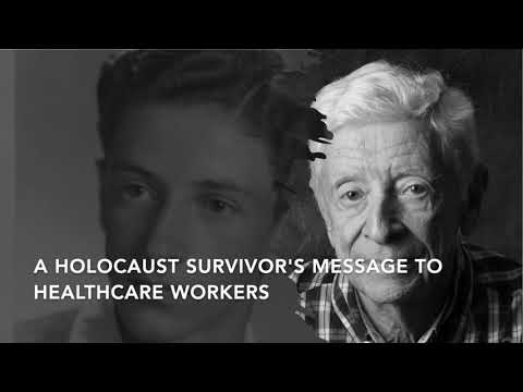 Gene Klein, Holocaust Survivor, Sends Message of Hope to Healthcare Workers Fighting Covid-19
