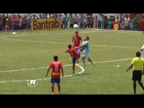 Video Antifútbol: Sergio Trujillo (Municipal) Sanarate 2-1 Municipal - Apertura 2017 J02