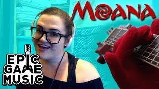 Moana How Far I'll Go ft. Elsie Lovelock (Vocal and Guitar Cover) || Epic Game Music
