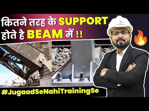 What Are Various Types of Support And Applications | How Supports Are Work in Beams